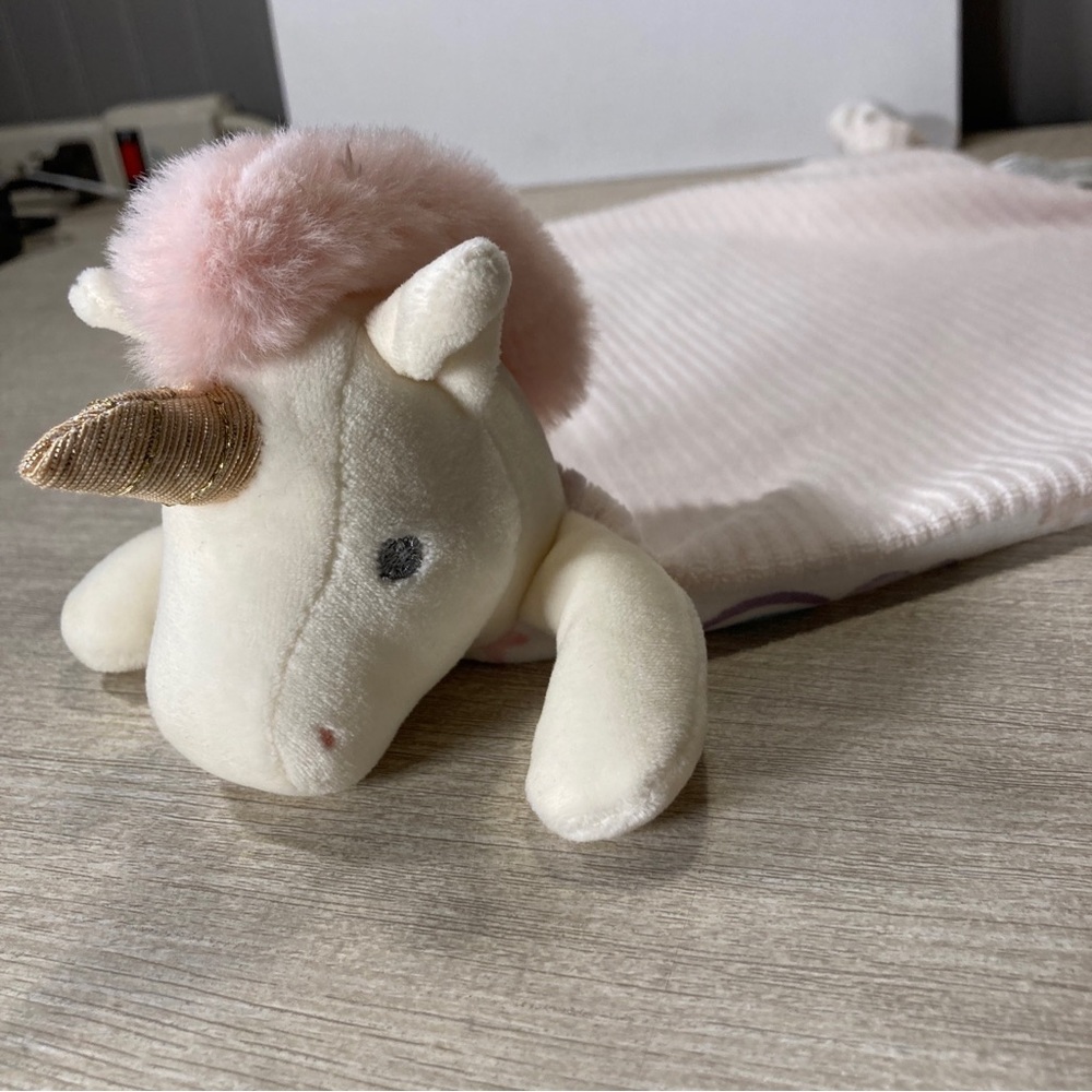 Unicorn Lovey Baby Security Blanket